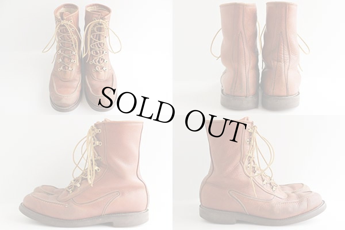 画像2: 60s MONTGOMERY WARD Powr Houseパワーハウス ワークブーツ 11 (2)