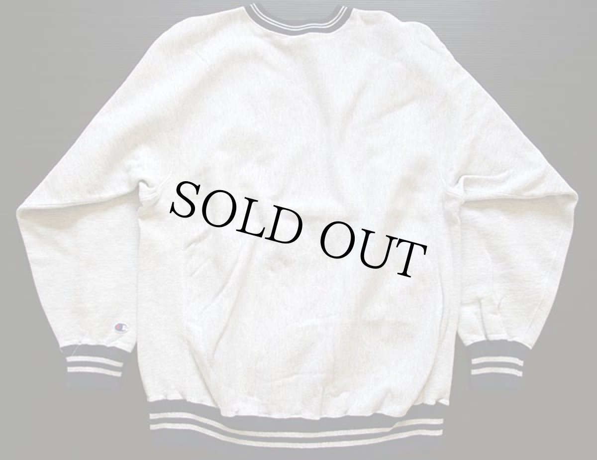 画像2: 90s USA製 Championチャンピオン リブライン リバースウィーブ スウェット XL (2)
