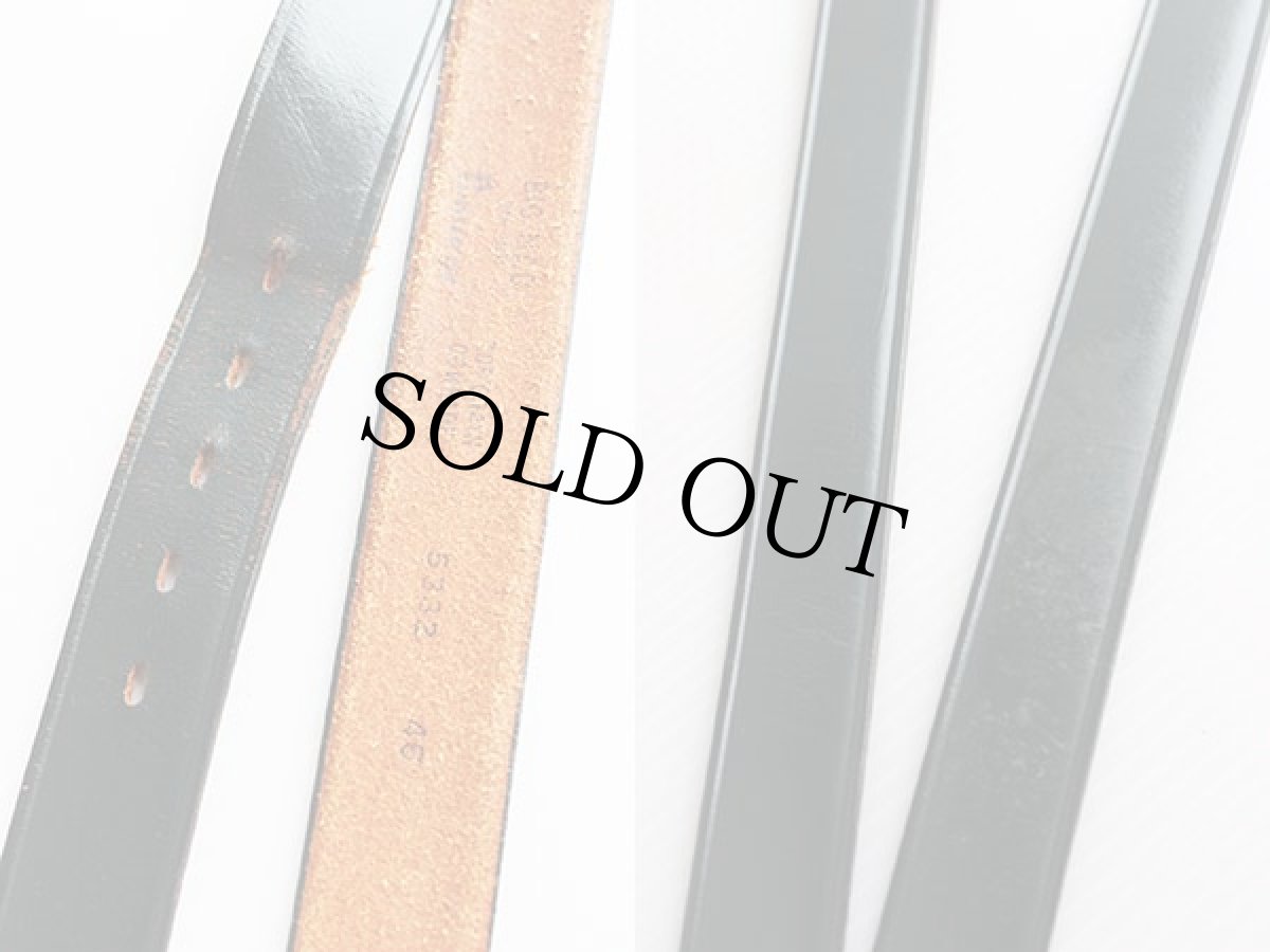 画像3: 70s BIGMACビッグマック レザーベルト 深緑 46★313 (3)