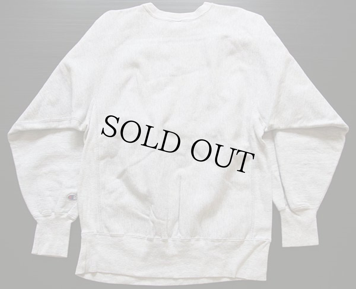 画像2: 90s USA製 Championチャンピオン  無地 目無し リバースウィーブ スウェット XL★ブランク (2)