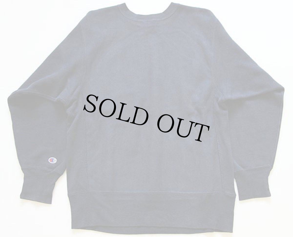 画像2: 90s USA製 Championチャンピオン リバースウィーブ スウェット 紺 L (2)