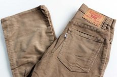 画像1: デッドストック★70s USA製 Levi'sリーバイス 517 コーデュロイパンツ 薄茶 w28★ブーツカット (1)