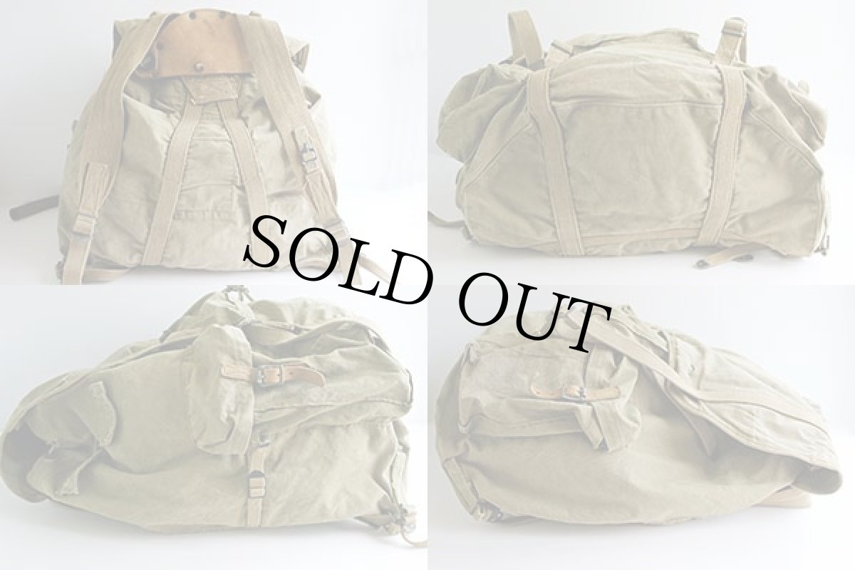 画像2: 40s 米軍 U.S.ARMY キャンバス バックパック (2)