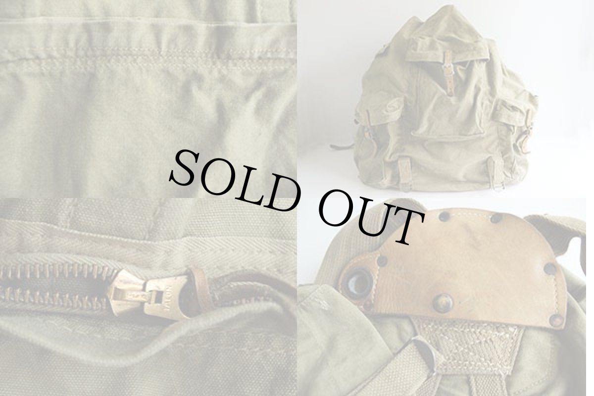 画像3: 40s 米軍 U.S.ARMY キャンバス バックパック (3)