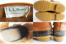 画像3: 80s USA製 L.L.Bean メインハンティング ビーンブーツ ラウンジャー L8 (3)