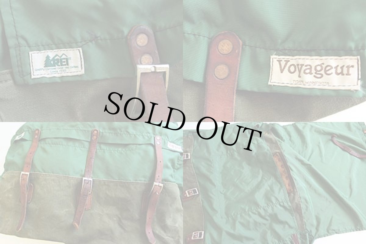 画像3: 80s REI x Voyageur ナイロン 大型 バックパック (3)