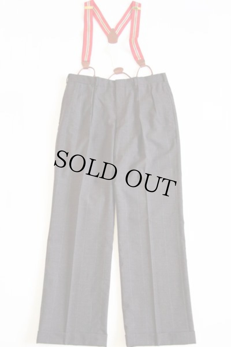 画像7: 80s USA製 ポロ ラルフローレン ストライプ テーラードジャケット&パンツ セットアップ 40R★スーツ (7)