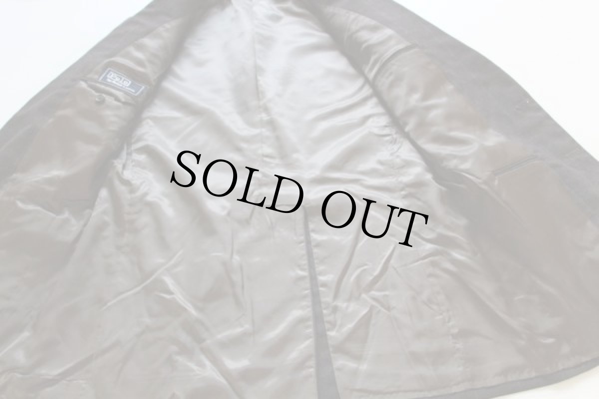 画像5: 80s USA製 ポロ ラルフローレン ストライプ テーラードジャケット&パンツ セットアップ 40R★スーツ (5)