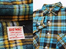 画像3: 60s Penneys BIGMACビッグマック チェック コットン フランネルシャツ L (3)