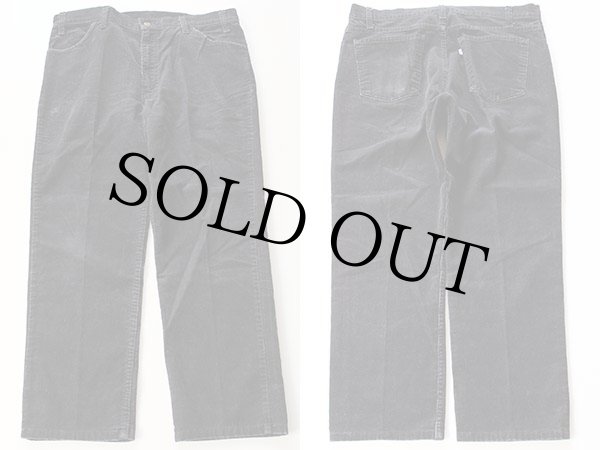 80s Levi'sリーバイス 519-1558 コーデュロイパンツ 黒 w36 L30 80s Levi'sリーバイス 519-1558 コーデュロイパンツ 黒 w36 L30