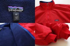 画像3: 90s USA製 patagoniaパタゴニア フリースライナー ナイロンジャケット 赤 M★シェルドシンチラ (3)