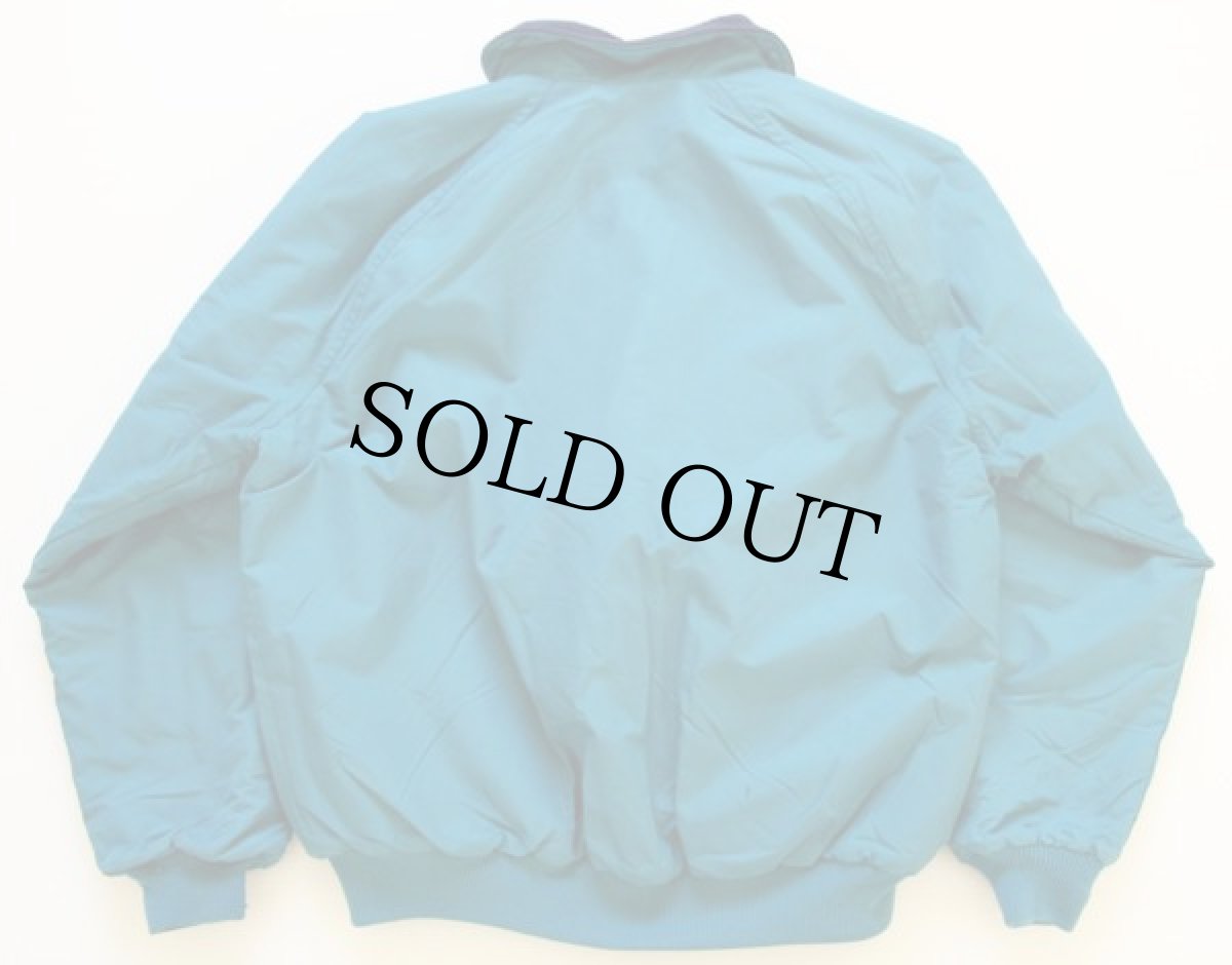 画像2: 80s USA製 patagoniaパタゴニア フリースライナー ナイロンジャケット 青緑系★シェルドシンチラ (2)