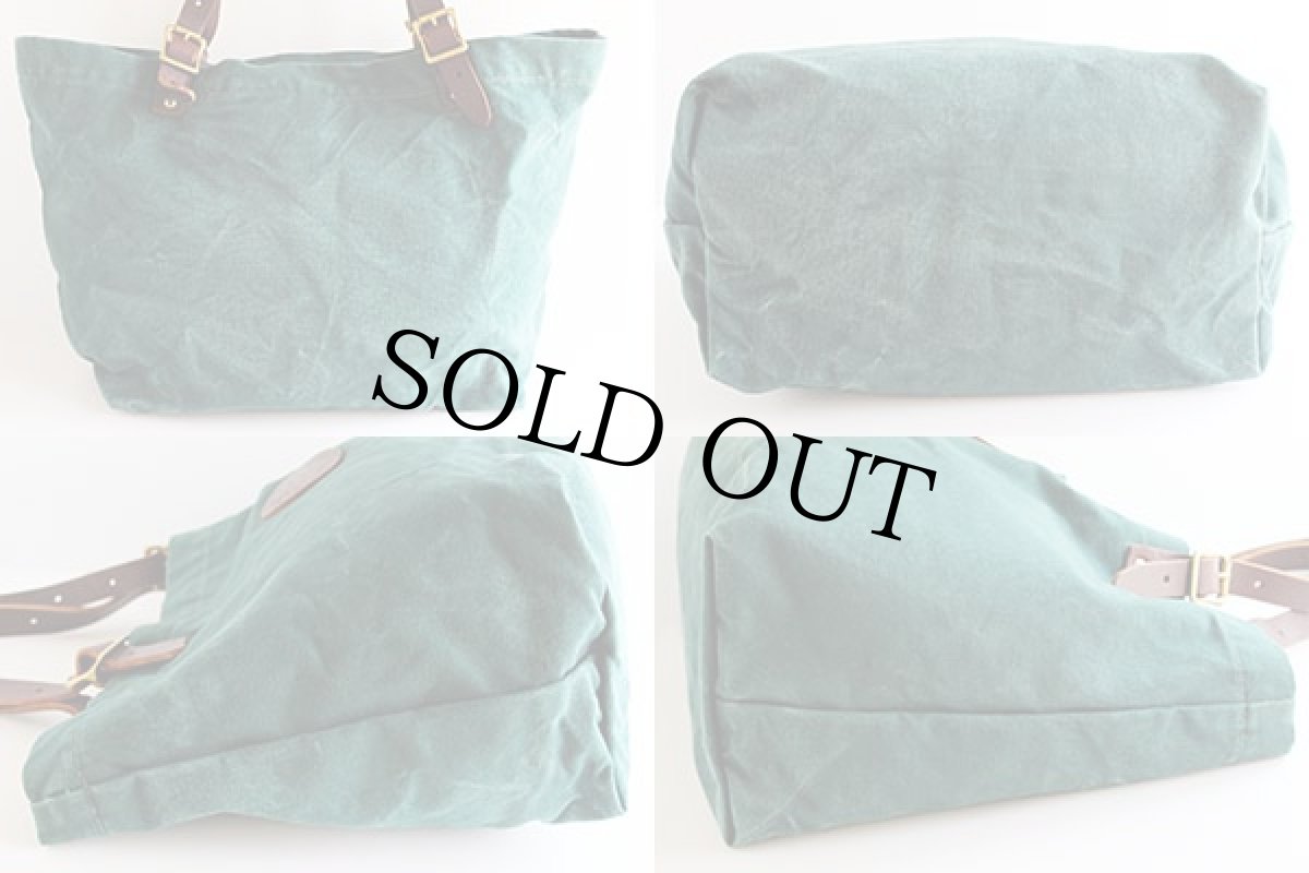 画像2: USA製 DULUTH PACK キャンバス トートバッグ 緑 (2)