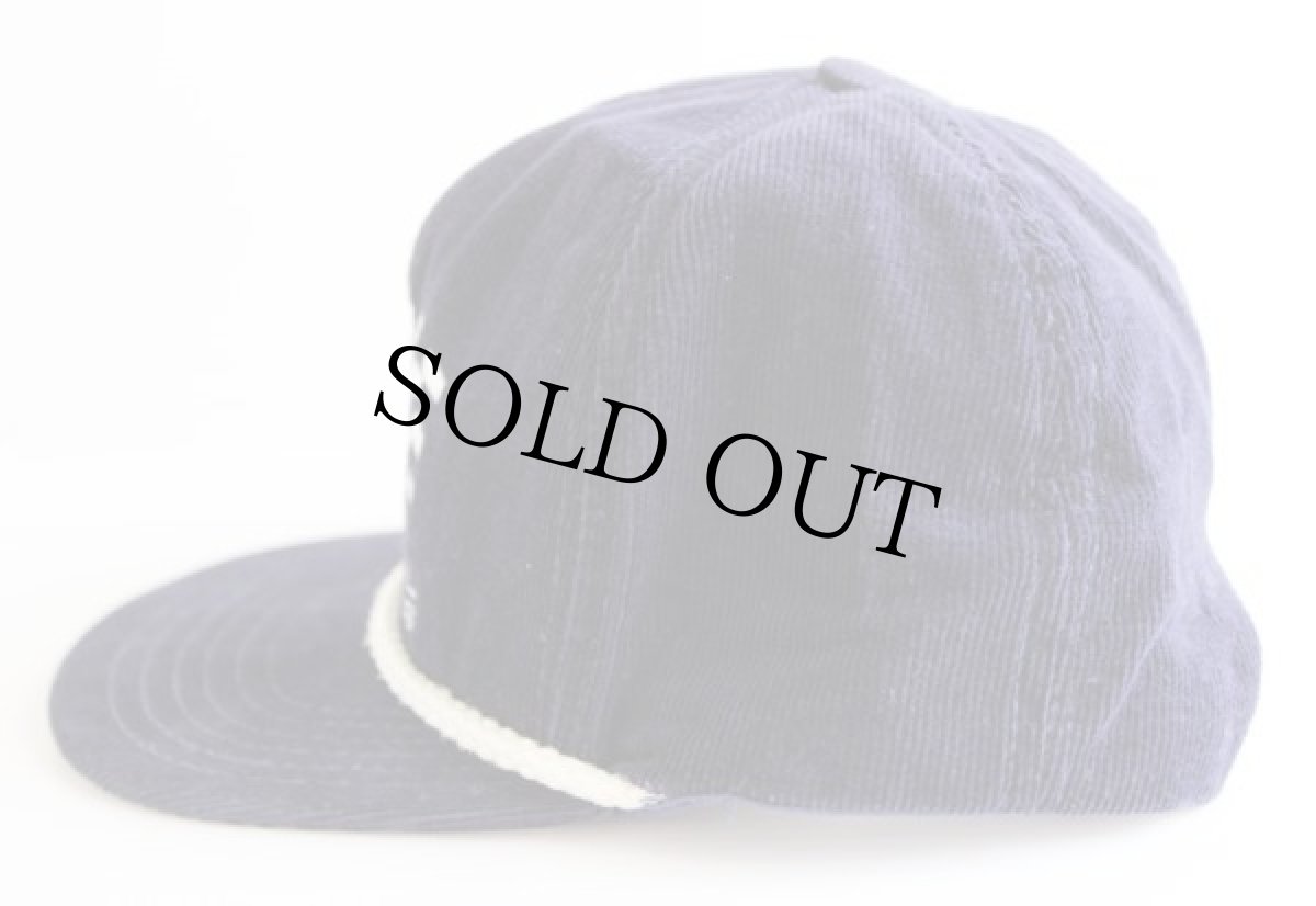 画像2: 80s USA製 CORNWELL TOOLS刺繍 コーデュロイキャップ 紺 (2)