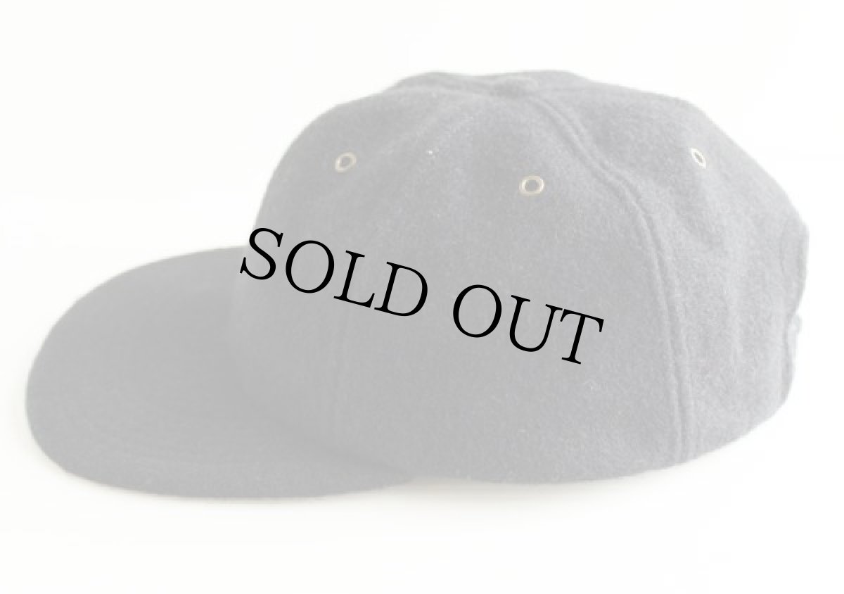 画像2: 90s USA製 GAPギャップ ウールキャップ 黒 (2)