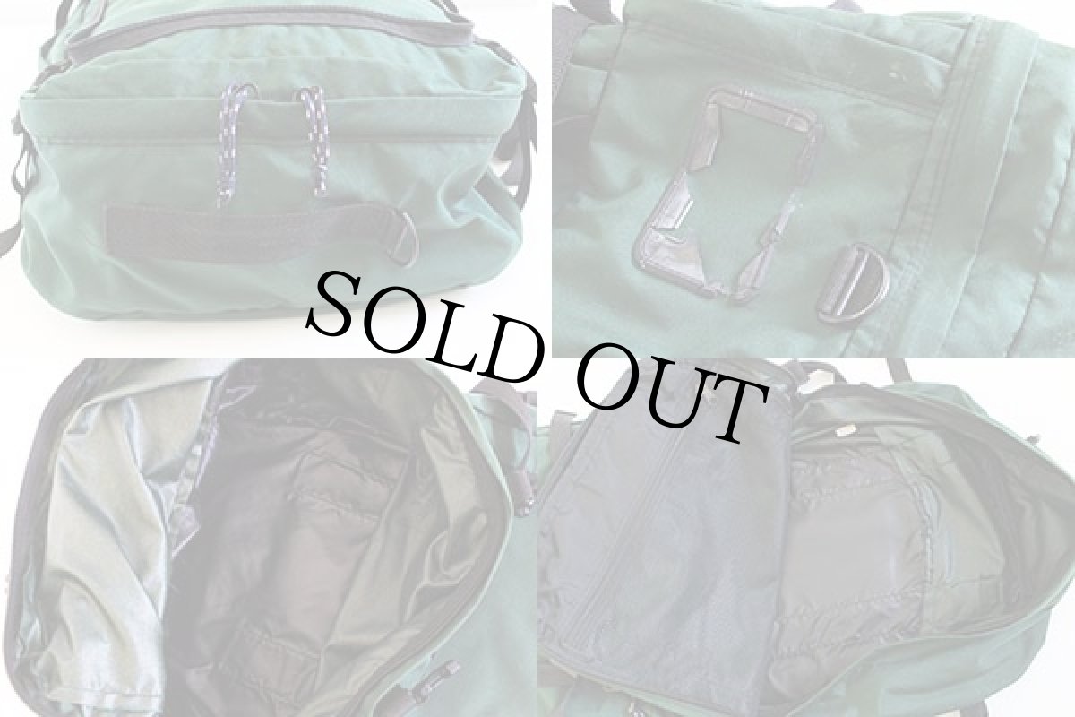 画像9: 90s USA製 JANSPORTジャンスポーツ 2WAY バックパック 緑 (9)