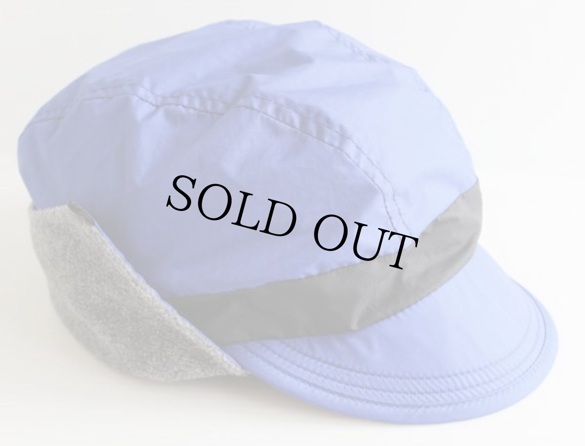 画像2: 90s USA製 patagoniaパタゴニア シェルド シンチラ ダックビル キャップ 青紫 L★フリース (2)