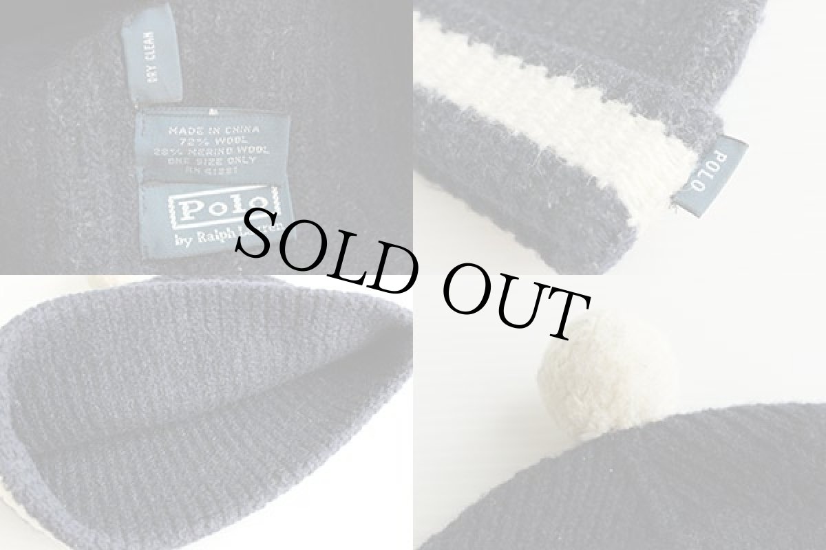 画像3: ポロ ラルフローレン ウールニット キャップ (3)