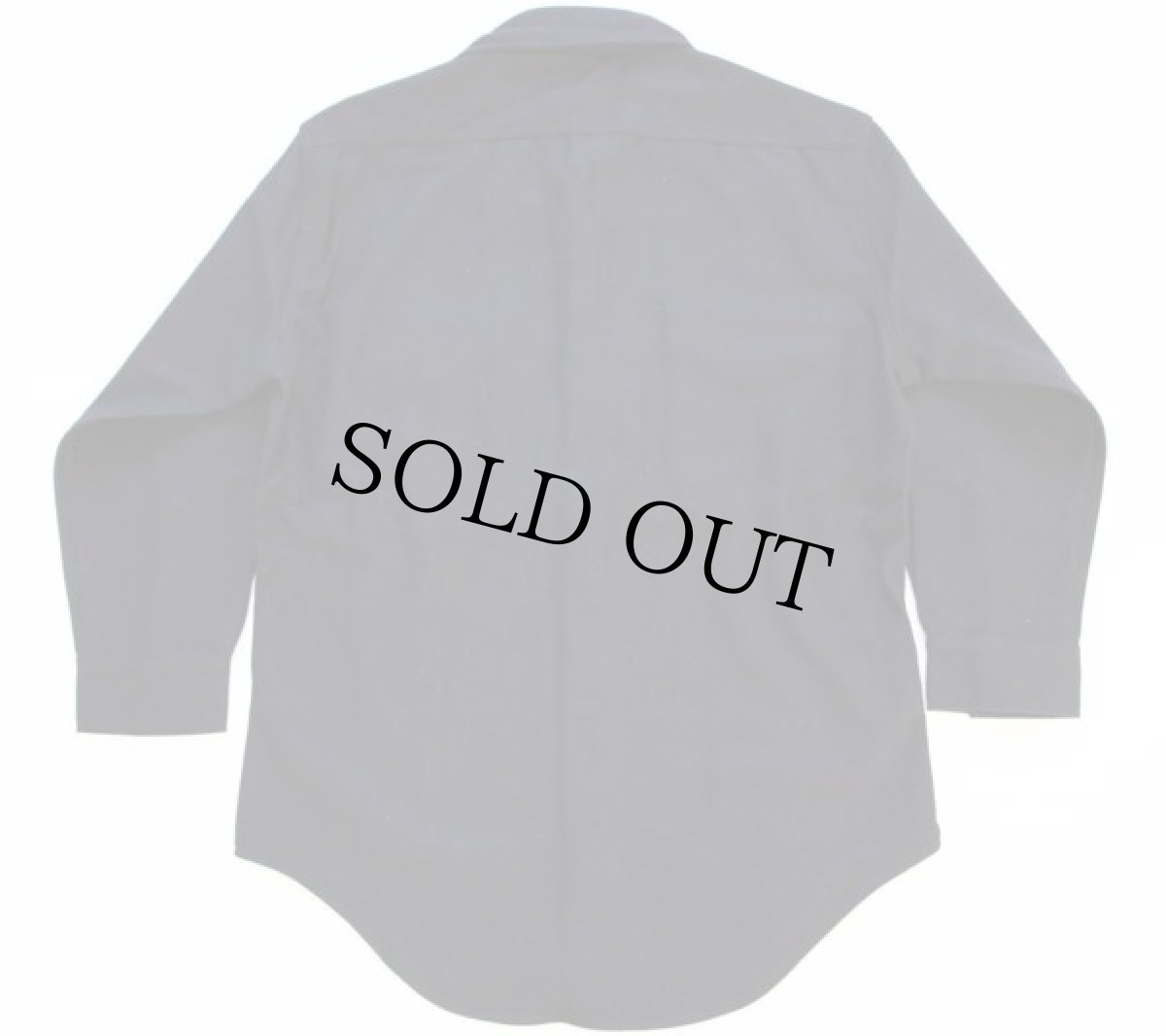 画像2: デッドストック★70s 米軍 U.S.NAVY CPO ウールシャツ 14.5 (2)