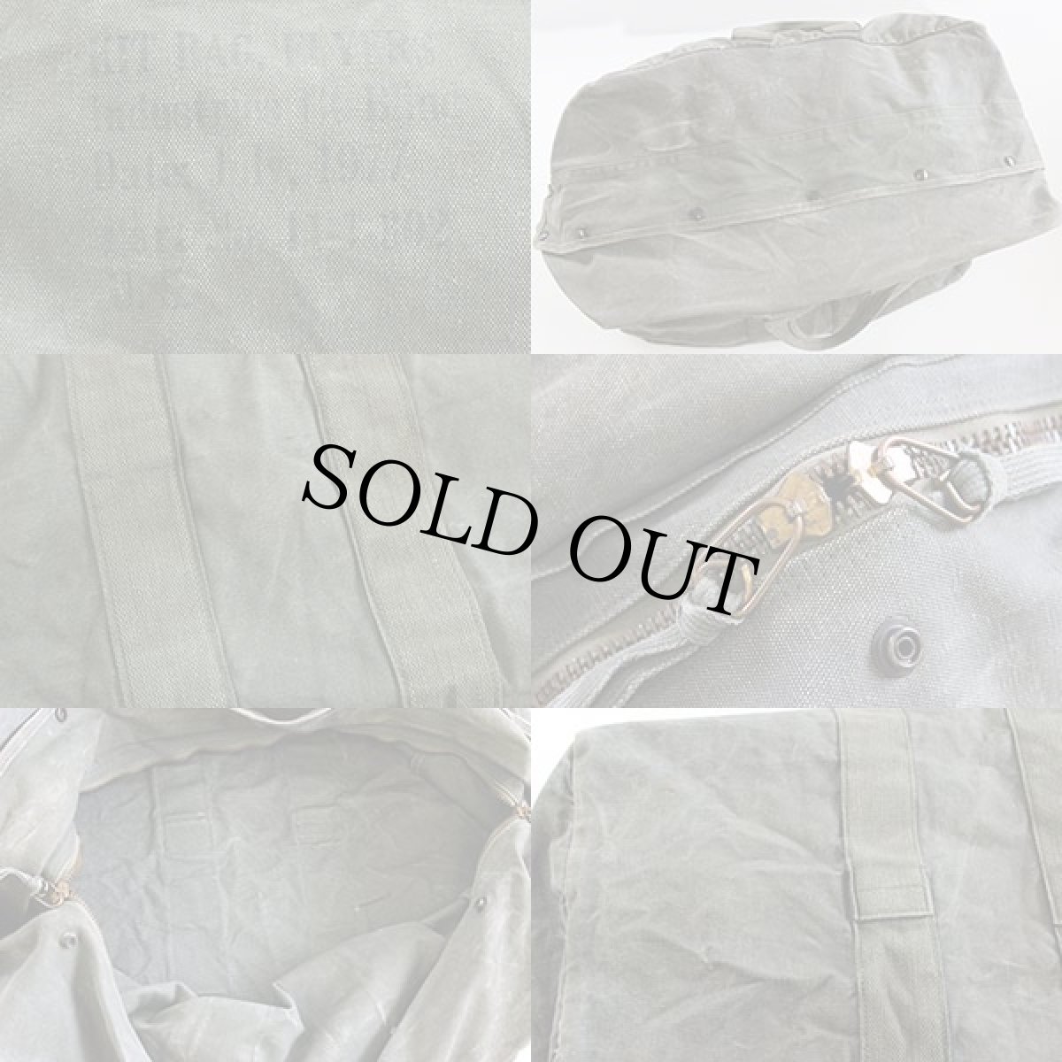 画像3: 70s 米軍 フライヤーズ キットバッグ (3)