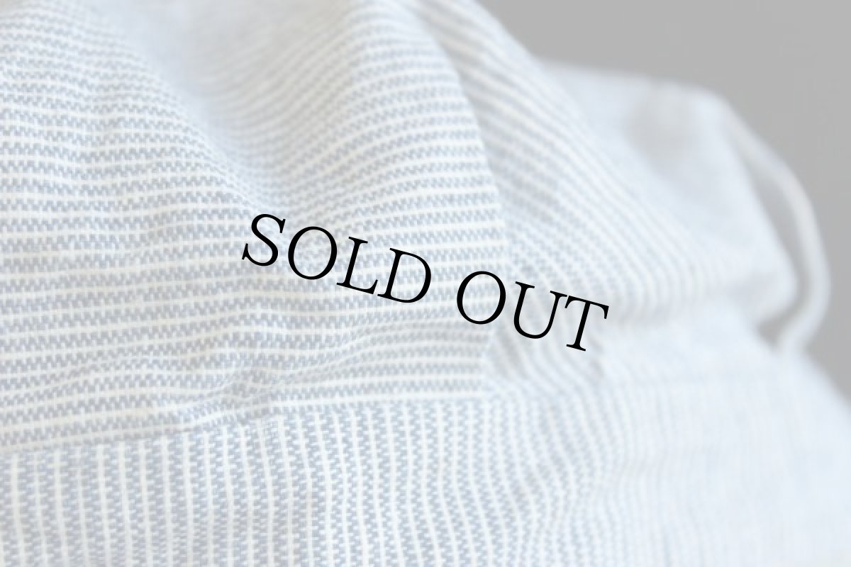 画像5: ビンテージ ピンストライプ ワークキャップ 59cm (5)