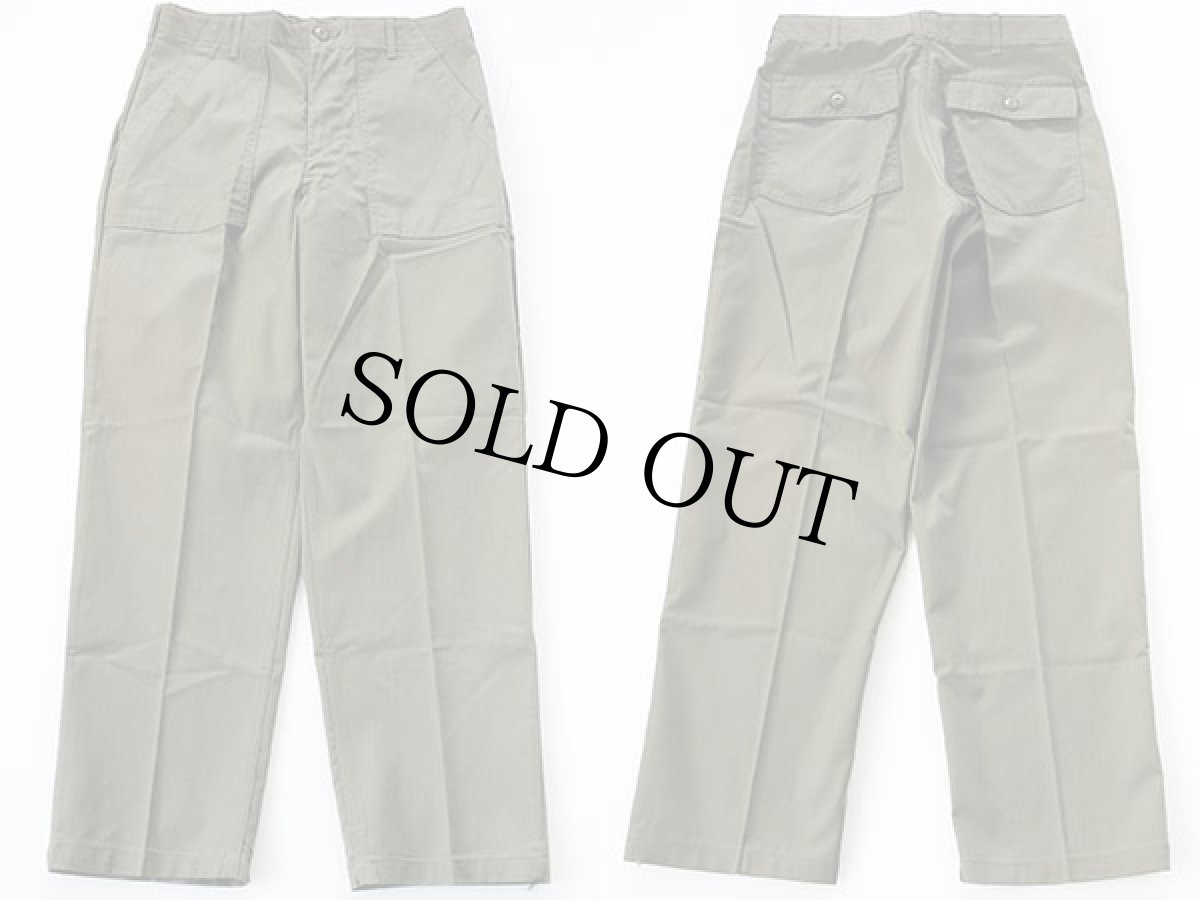 画像2: デッドストック★80s 米軍 U.S.ARMY ユーティリティ ベイカーパンツ w34 (2)