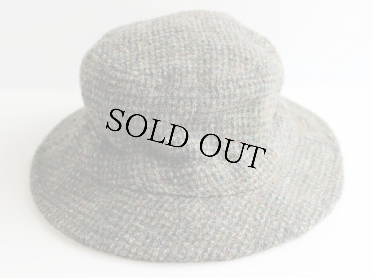 画像2: 90s USA製 L.L.Bean Harris Tweedハリスツイード×GORE-TEXゴアテックス ツイード ウールハットL (2)