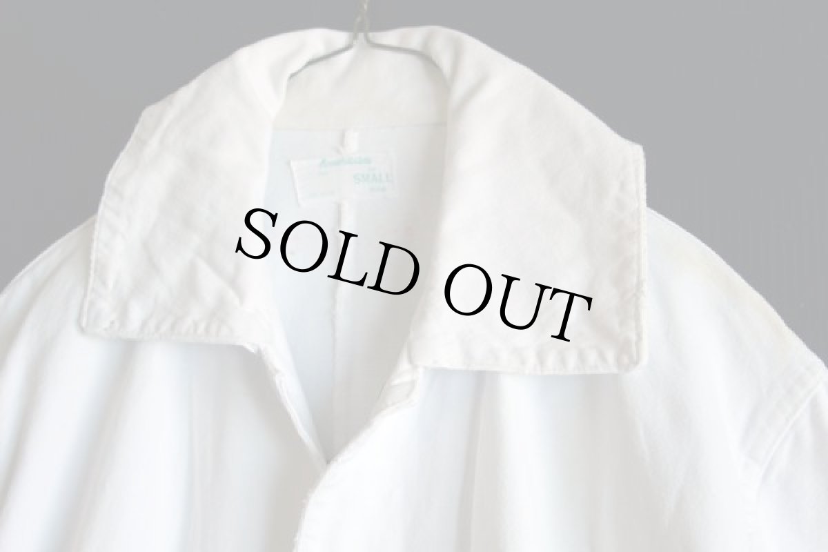 画像2: 60's American ショップコート 白 (2)