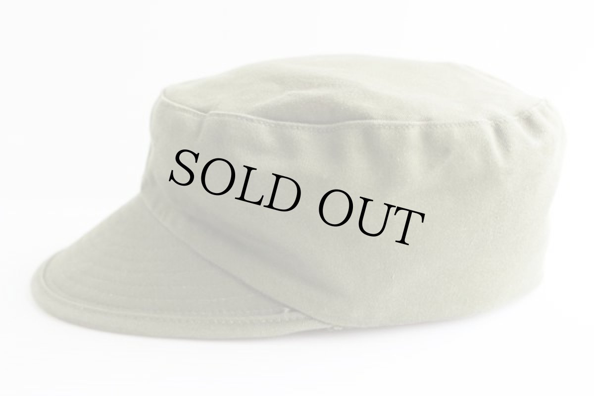 画像2: 60s 米軍 U.S.NAVY ステンシル デッキキャップ M (2)