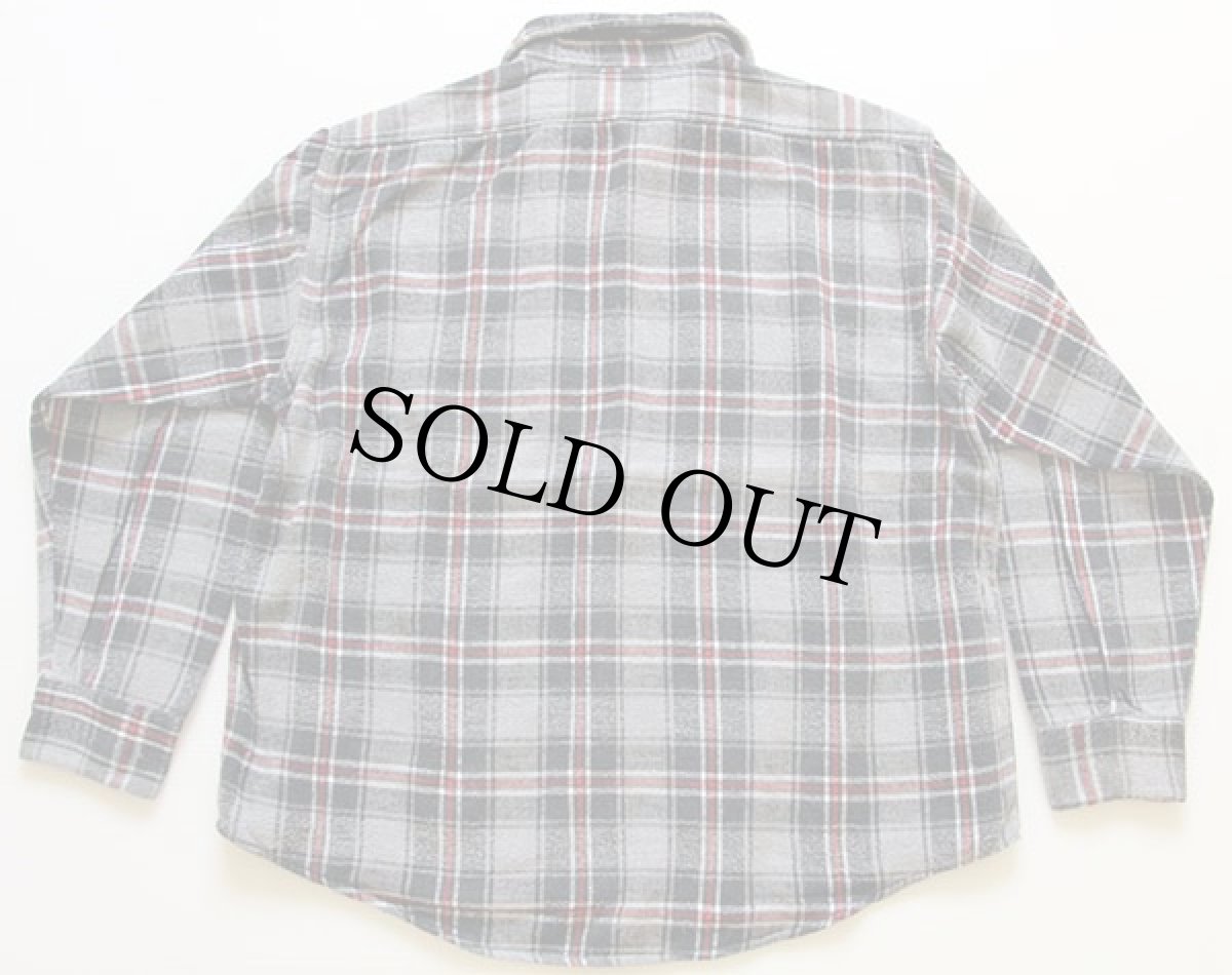 画像2: 60s King Kole チェック コットン フランネルシャツ (2)
