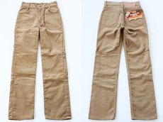 画像2: デッドストック★80s Levi'sリーバイス コーデュロイパンツ 薄茶 キッズ (2)