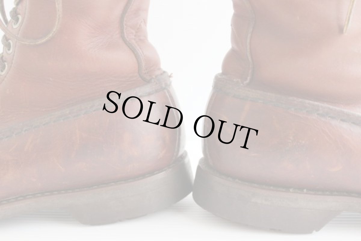 画像7: 60s GOKEYSゴーキー 編み上げブーツ 茶 (7)