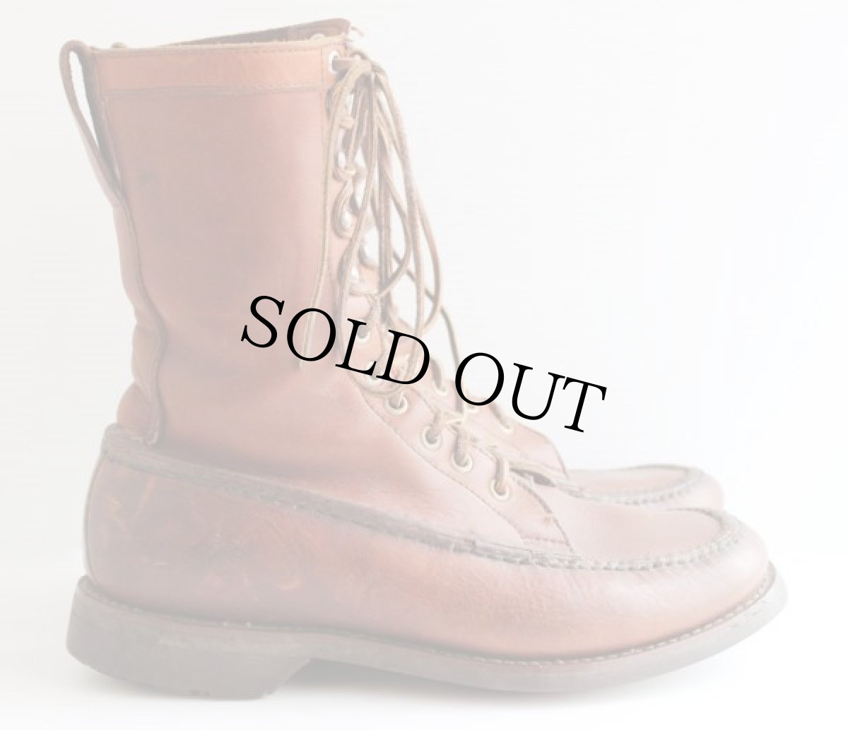 画像3: 60s GOKEYSゴーキー 編み上げブーツ 茶 (3)