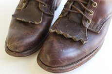 画像4: ビンテージ BUFFALO BOOTS CO 編み上げ ワークブーツ 9D (4)