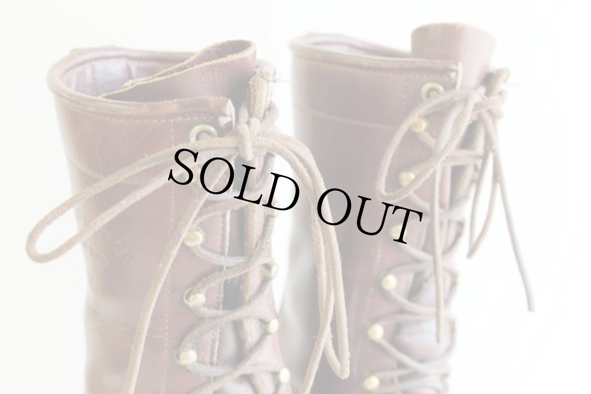 画像5: ビンテージ BUFFALO BOOTS CO 編み上げ ワークブーツ 9D (5)