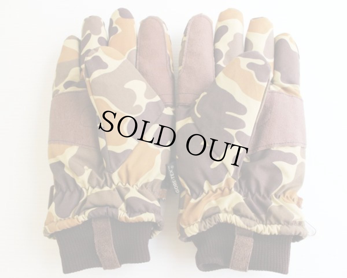 画像3: 80s ダックハンターカモ GORE-TEXゴアテックス 中綿入りグローブ XL (3)