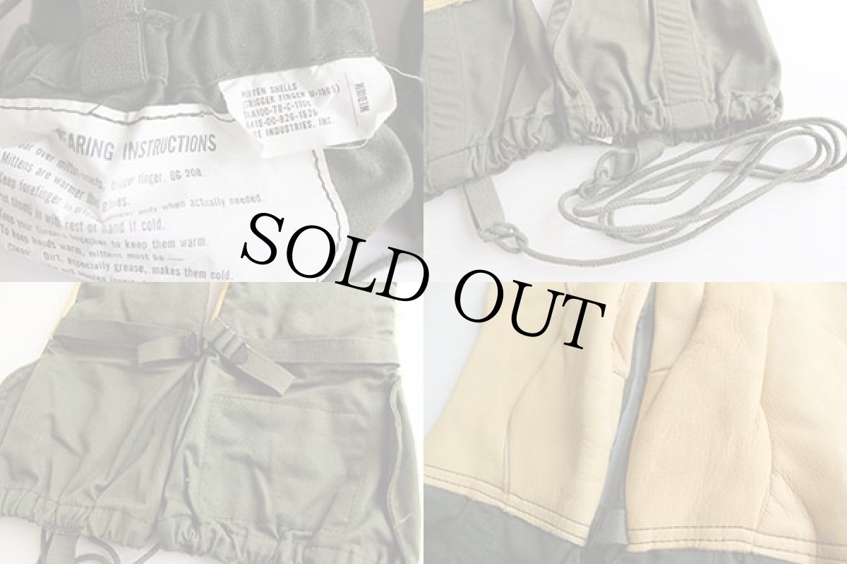 画像3: デッドストック★70s 米軍 M-65 トリガーフィンガー ミトン グローブ M (3)