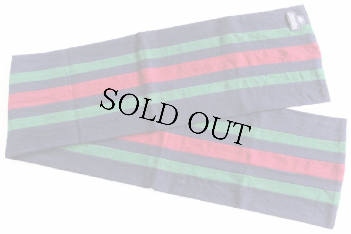 画像2: 90s 英国製 LANDS'ENDランズエンド ウール スクールマフラー (2)