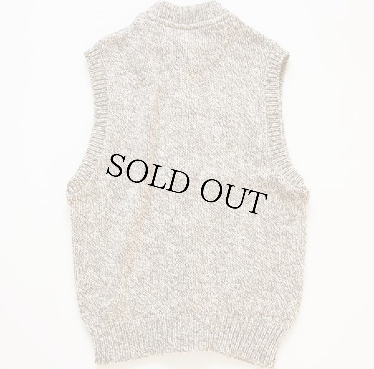 画像2: 80s USA製 Winona Knits ウールニット ベスト カーディガン S (2)