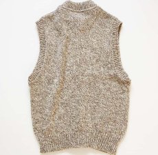 画像2: 80s USA製 Winona Knits ウールニット ベスト カーディガン S (2)