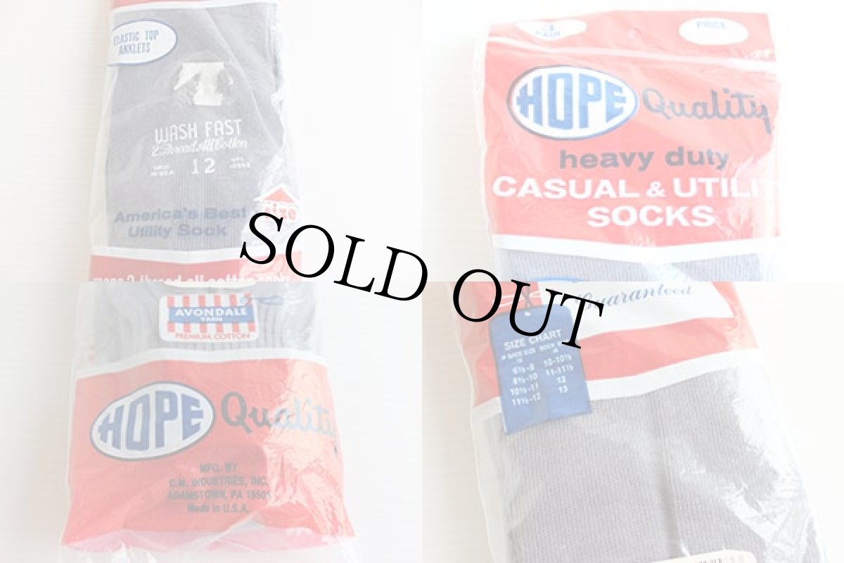 画像3: デッドストック★USA製 C.M.INDUSTRIES コットン ソックス 3パック★靴下 (3)