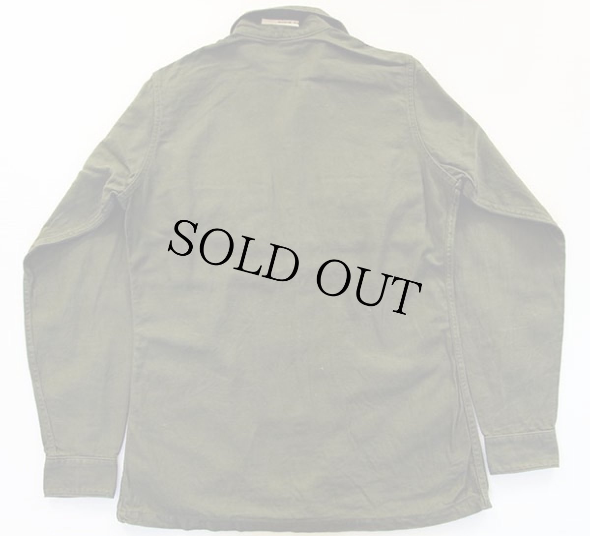 画像2: 60s 米軍 U.S.ARMY ユーティリティシャツ 14.5 (2)