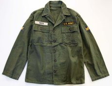 画像1: 50s 米軍 U.S.ARMY ユーティリティシャツ S (1)