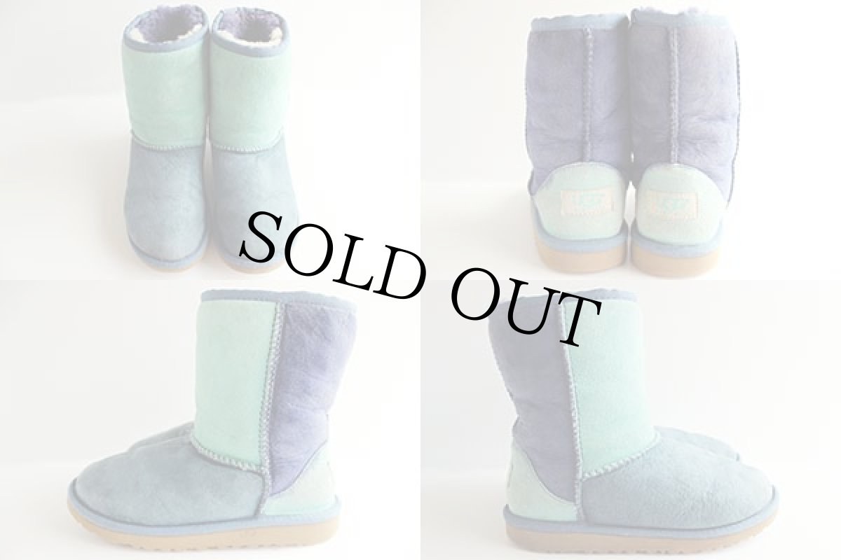 画像2: UGGアグ オーストラリア マルチカラー ムートンブーツ 21cm (2)