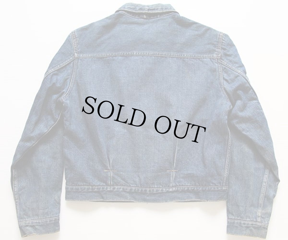 画像2: 50s J.C.PENNEY FOREMOST ブランケットライナー デニムジャケット (2)