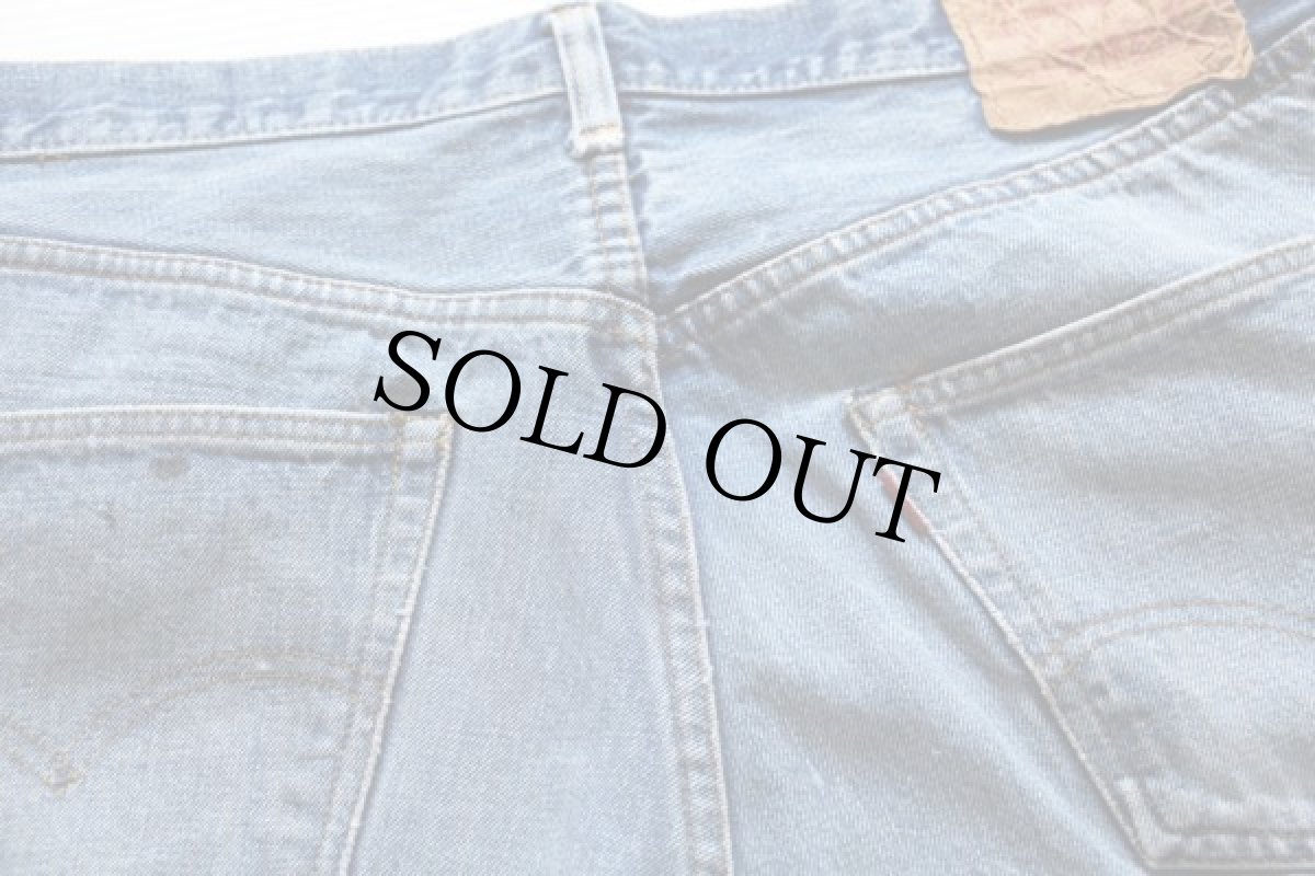 画像5: 70s USA製 Levi'sリーバイス 501 シングル 66前期 デニムパンツ w35 (5)
