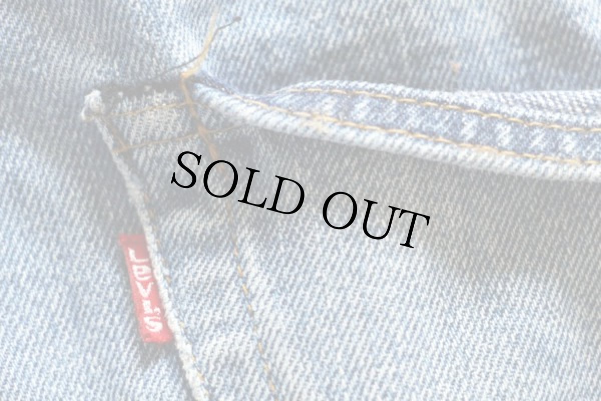 画像3: 70s USA製 Levi'sリーバイス 501 シングル 66前期 デニムパンツ w35 (3)