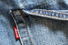 画像3: 70s USA製 Levi'sリーバイス 501 シングル 66前期 デニムパンツ w35 (3)