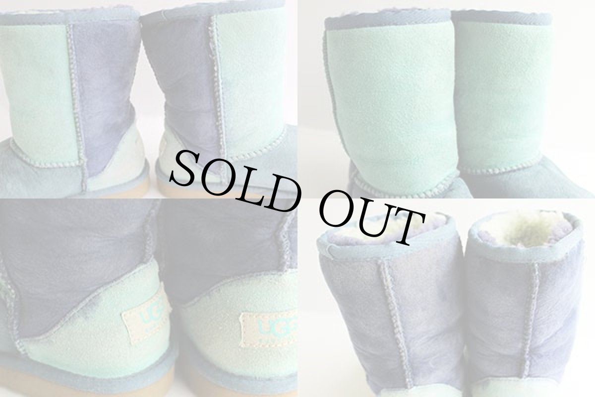 画像4: UGGアグ オーストラリア マルチカラー ムートンブーツ 21cm (4)