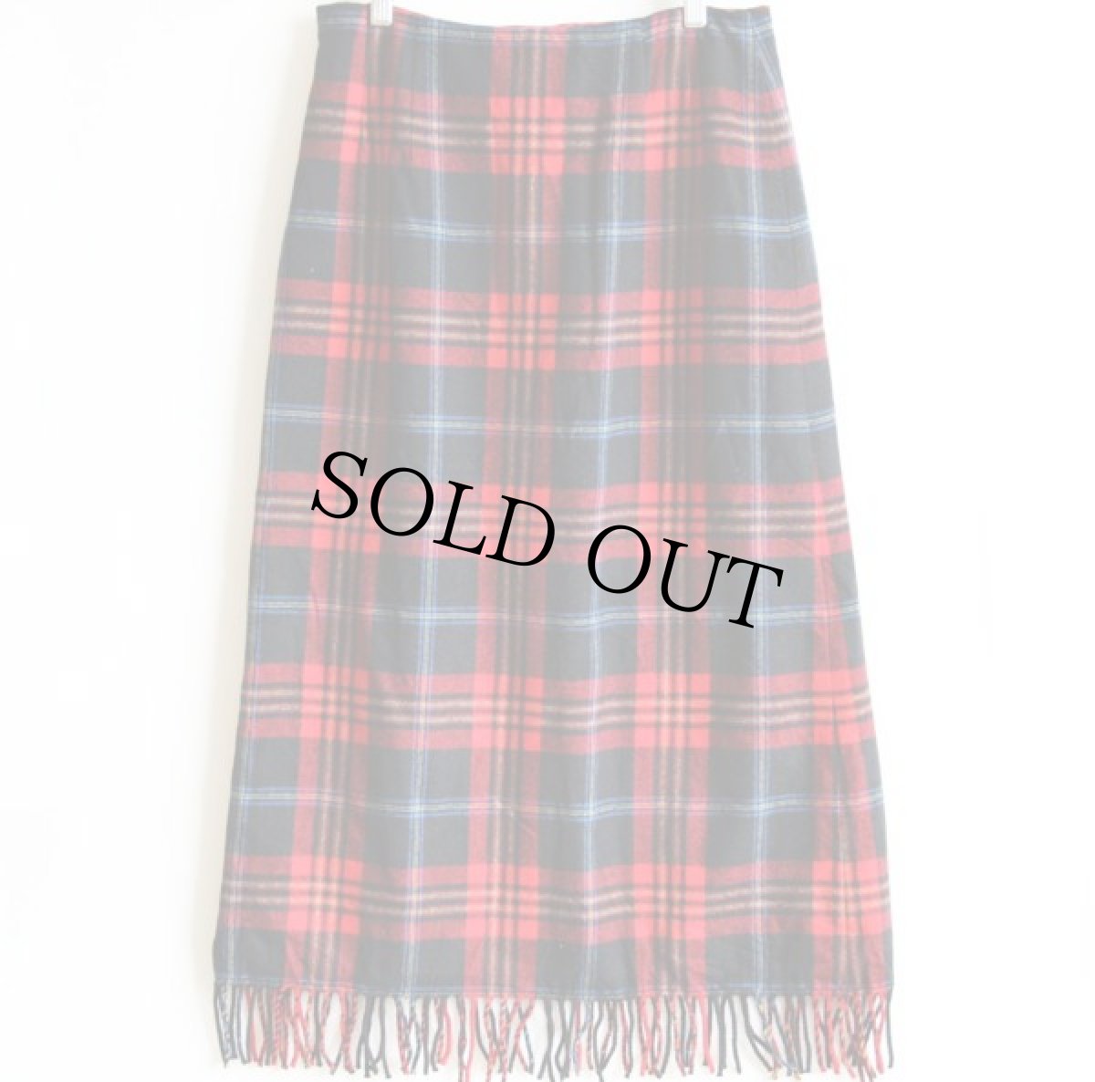 画像2: USA製 PENDLETONペンドルトン チェック ウールスカート 10 (2)